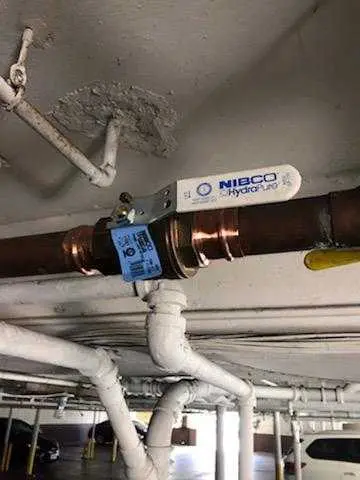 Copper pipe repair and valve work for Backflow Testing in Tittabawassee